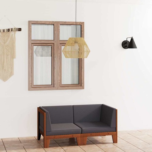 Set divani massello acacia - divani,