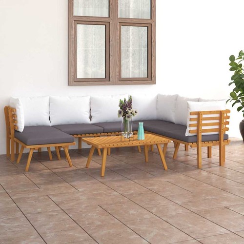 Set divani legno - legno, massello