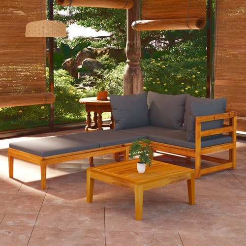 Set divani legno acacia - set, di